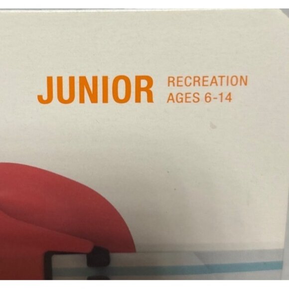 Speedo Jr Sprinter Swim Goggles Ages 6-14 Anti-Fog UV Protection Orange No Leak - Picture 4 of 4